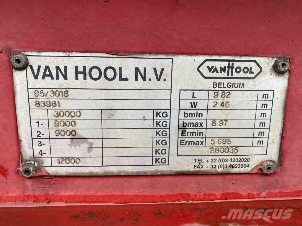 Van Hool W4757145090 Skříňové návěsy