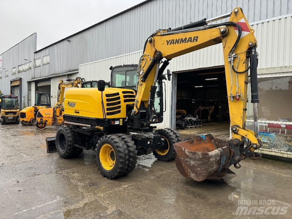 Yanmar B95W (40408) Kolová rýpadla