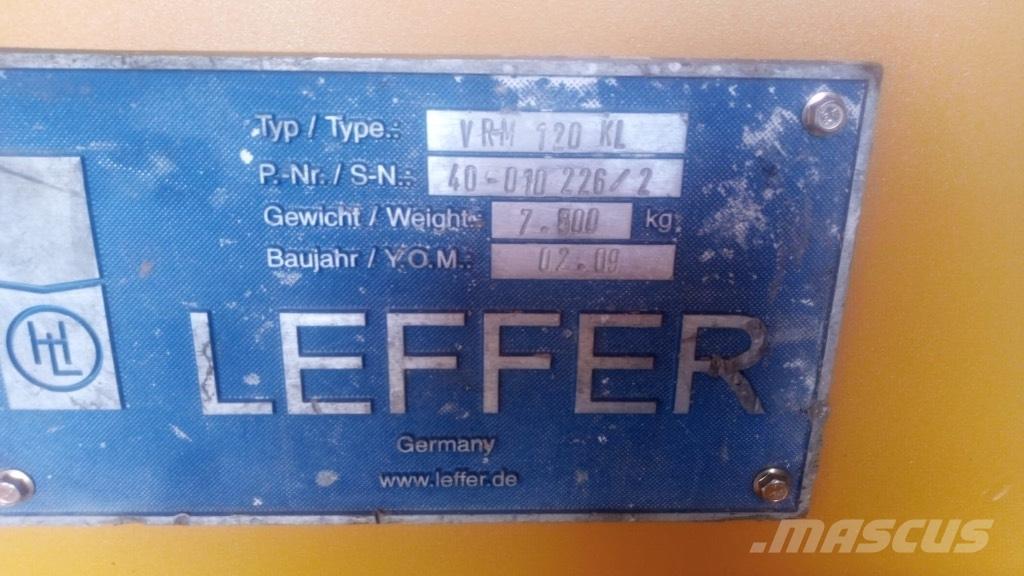Leffer VRM 120 KL Velké vrtací stroje