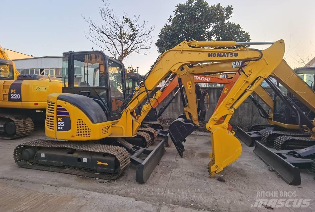 Komatsu PC55MR Pásová rýpadla