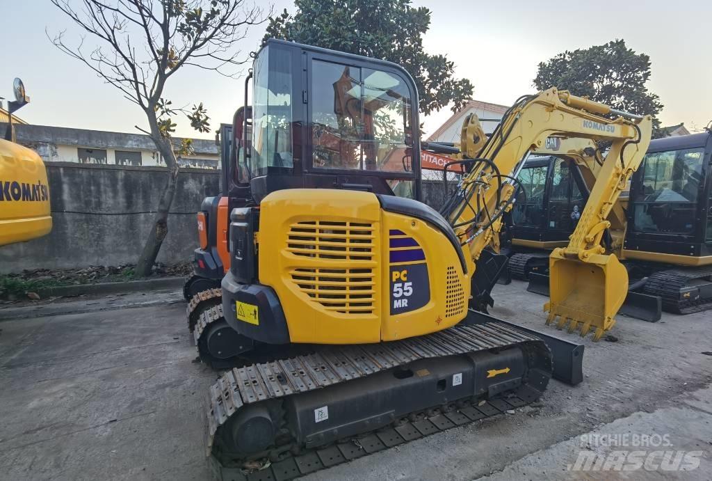 Komatsu PC55MR Pásová rýpadla