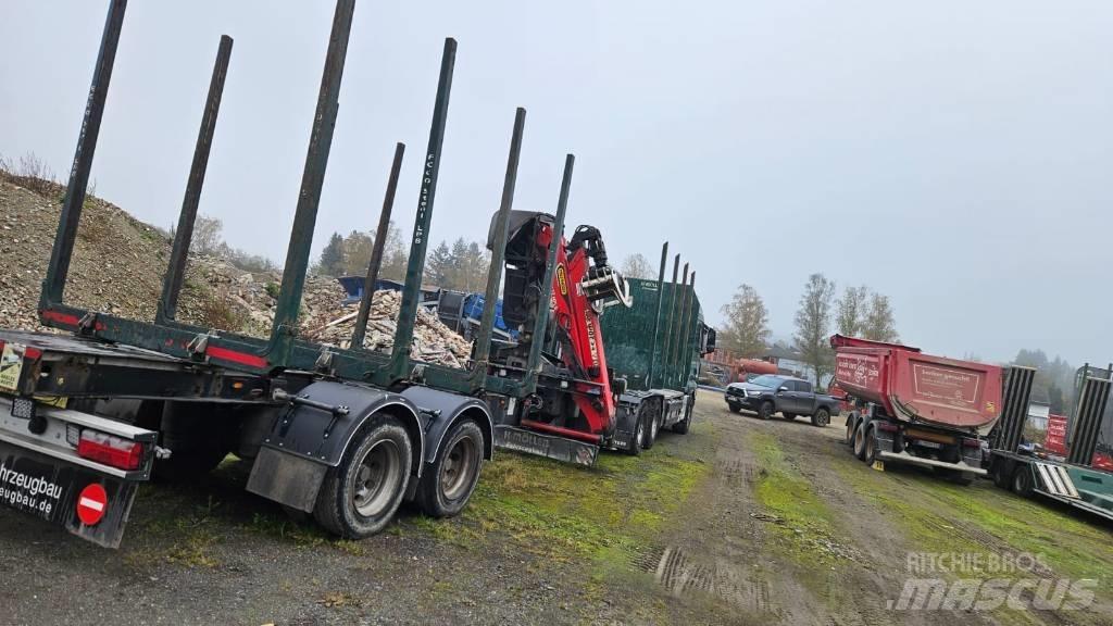 MAN TGX 26.580 Vozy na přepravu kmenů