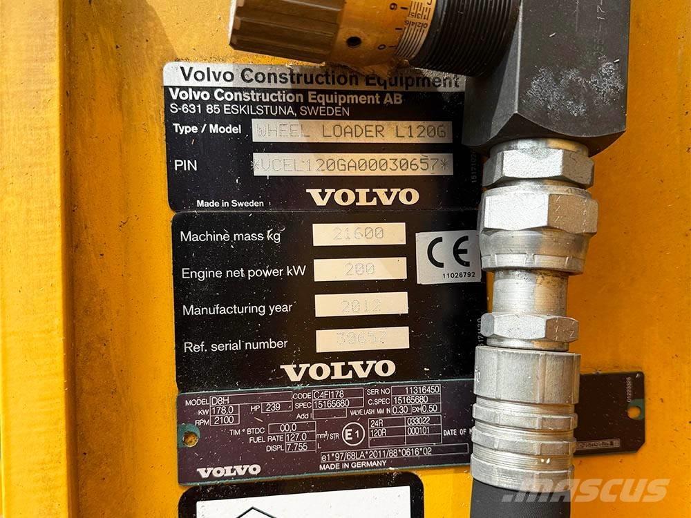 Volvo L 120 G Kolové nakladače