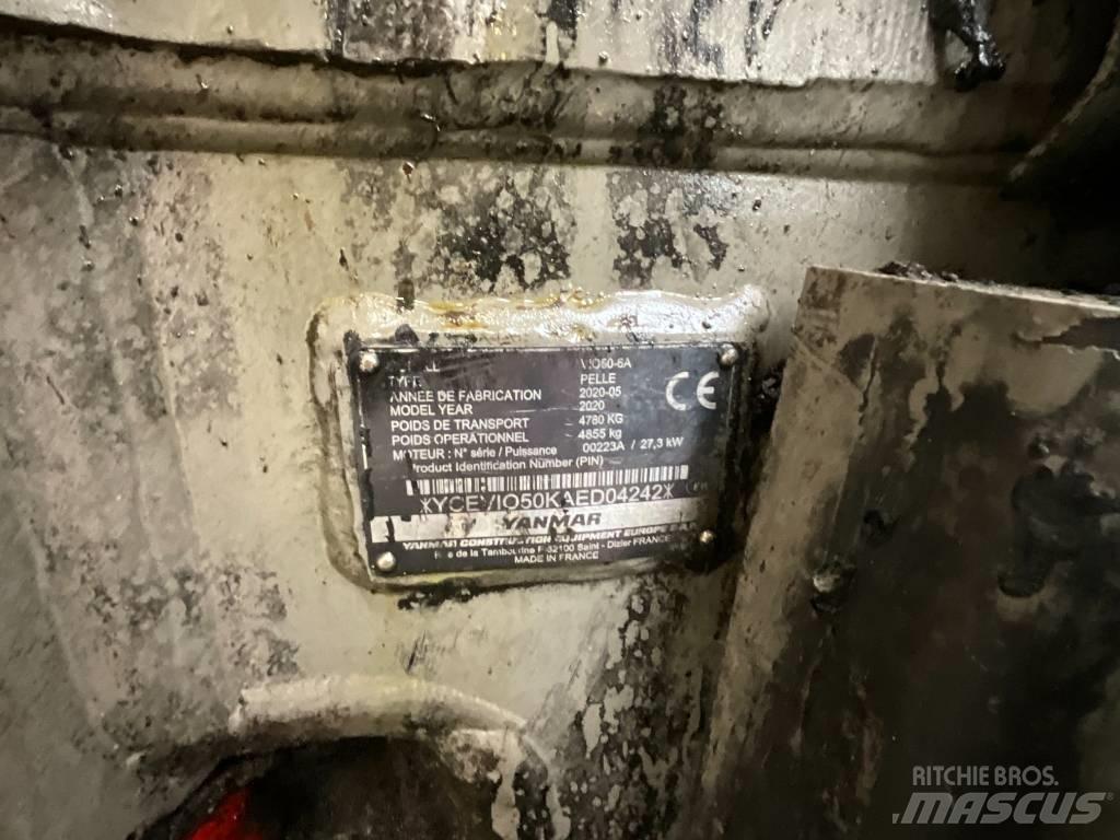 Yanmar Vio 50-6A Mini rýpadla < 7t