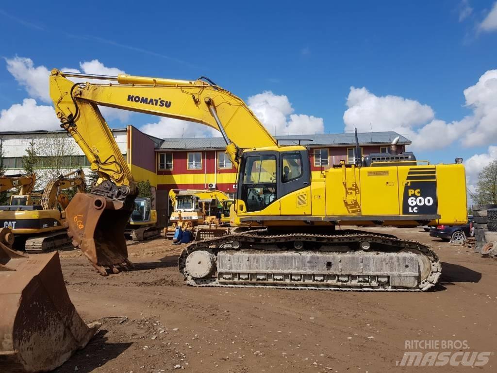 Komatsu PC 600 LC-8K Pásová rýpadla