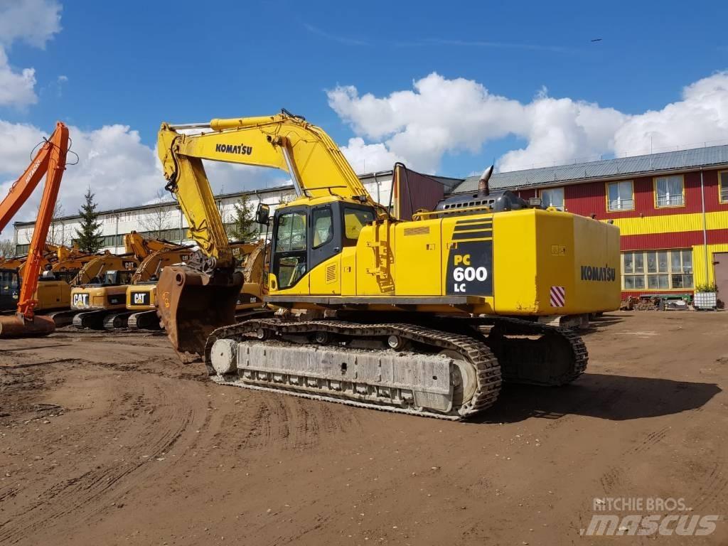 Komatsu PC 600 LC-8K Pásová rýpadla