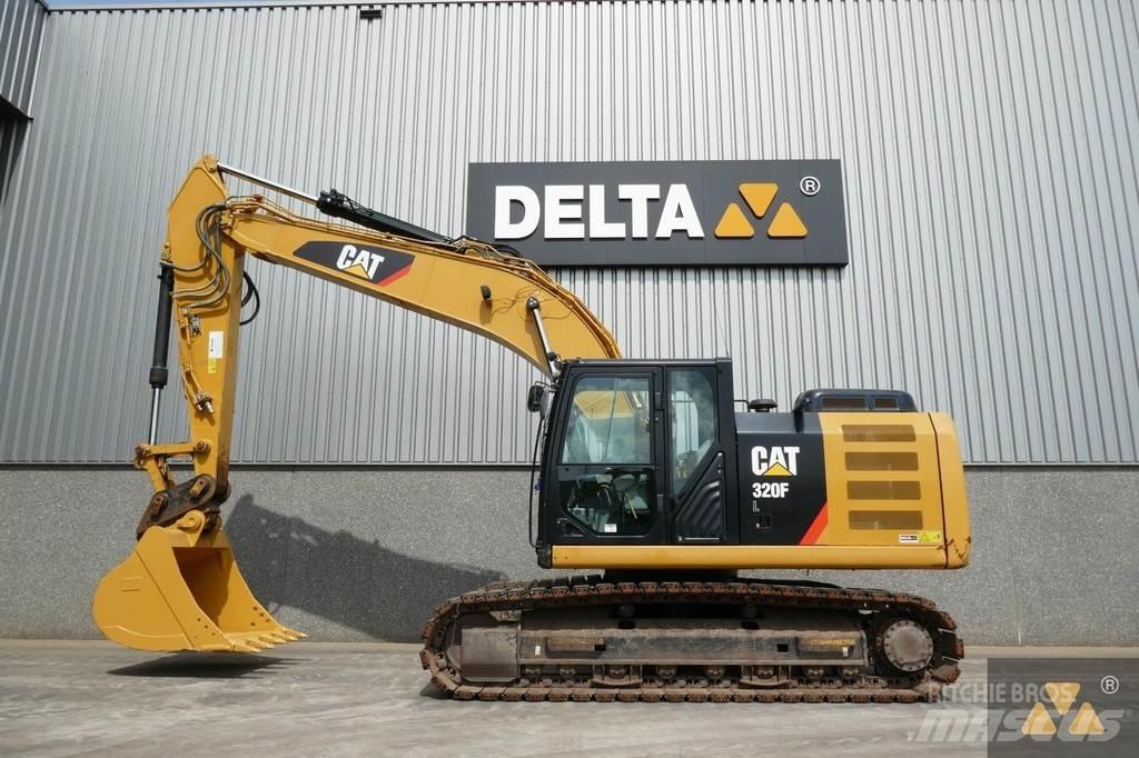 CAT 320FL Pásová rýpadla