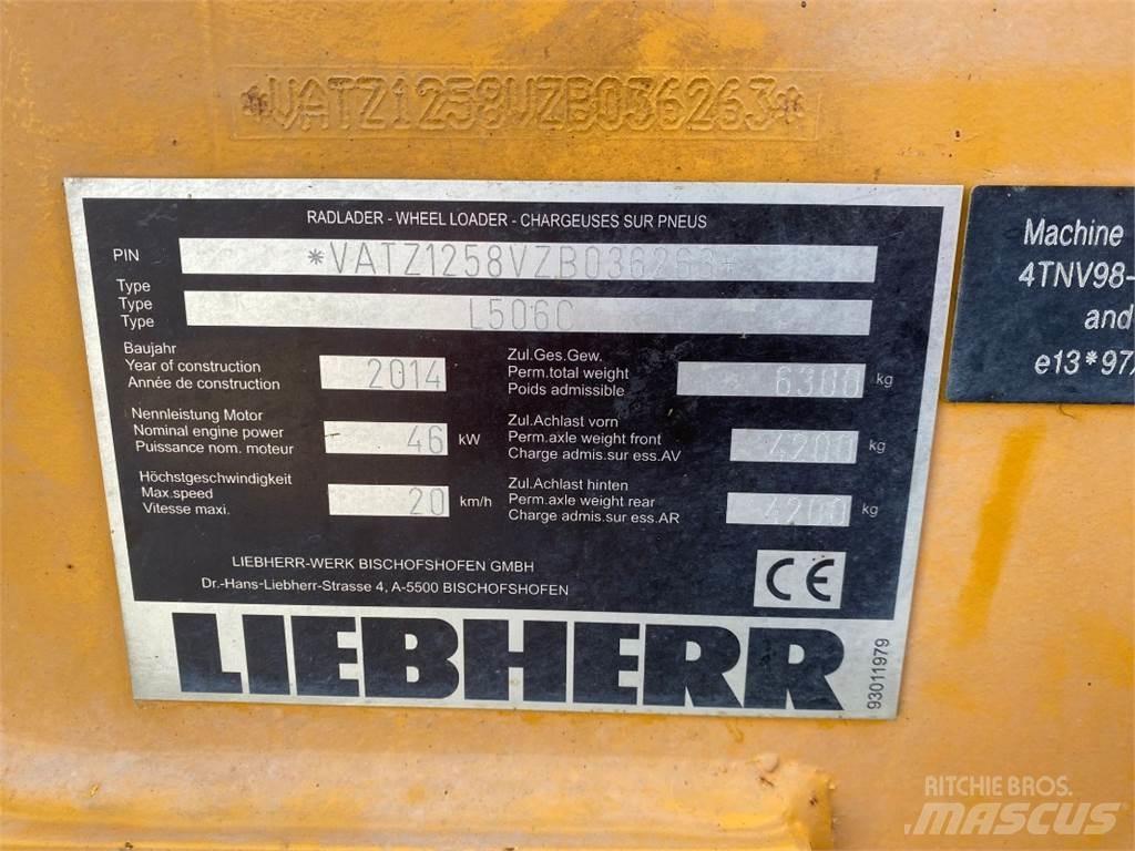 Liebherr L 506 C Kolové nakladače