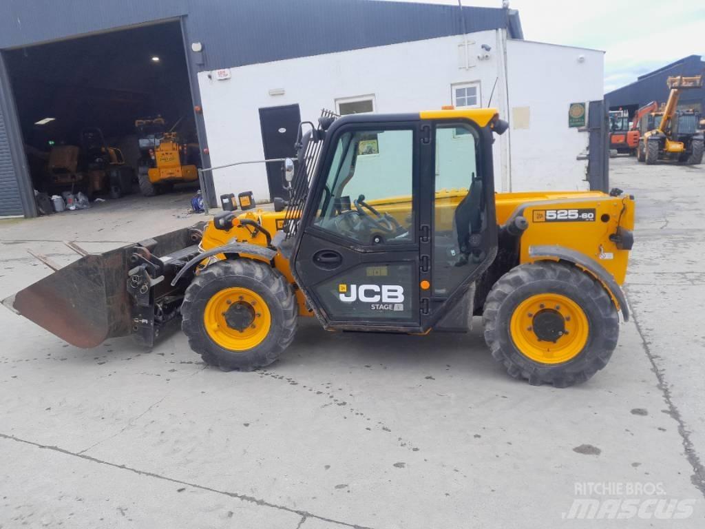 JCB 525-60 Teleskopické manipulátory