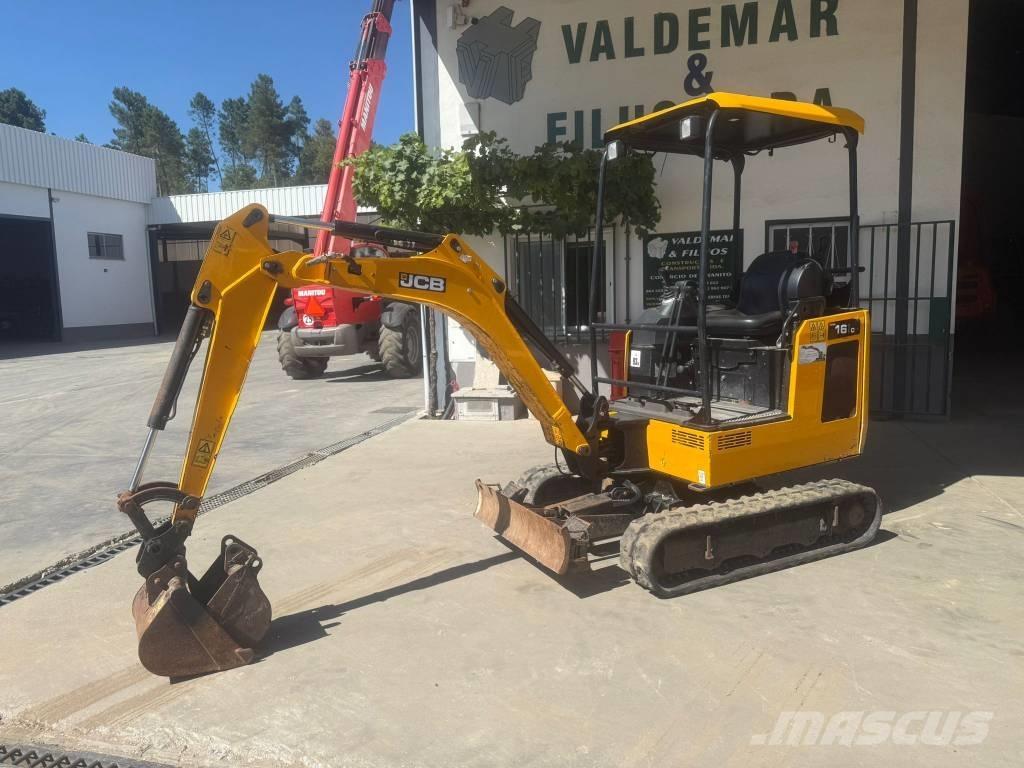 JCB 16 C-1, 1700Kg Mini rýpadla < 7t