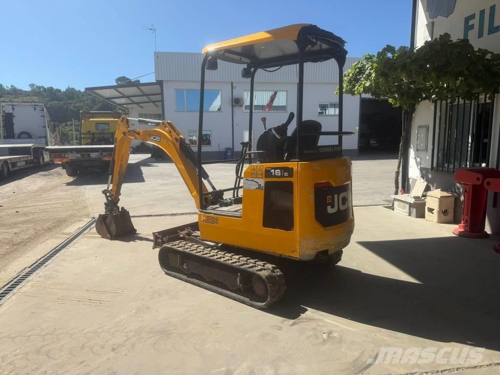 JCB 16 C-1, 1700Kg Mini rýpadla < 7t