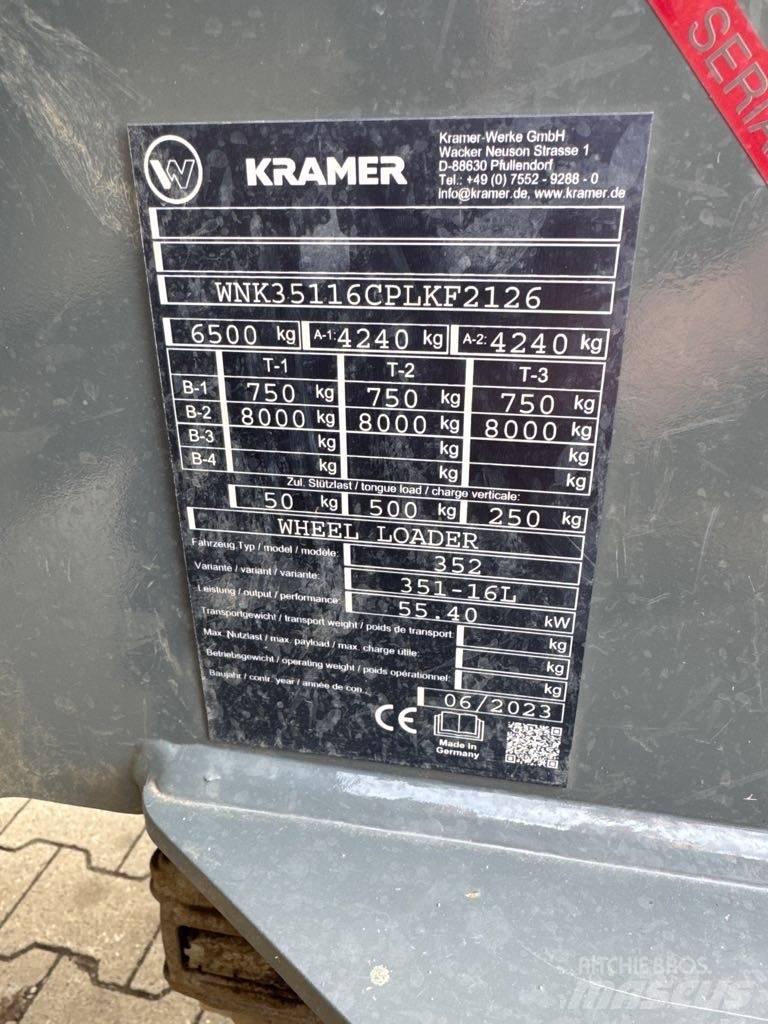 Kramer 8095L Kolové nakladače