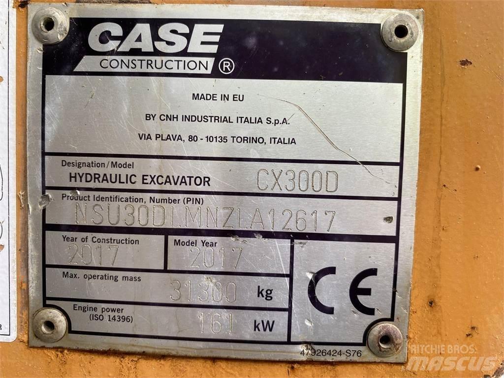 CASE CX300D Pásová rýpadla