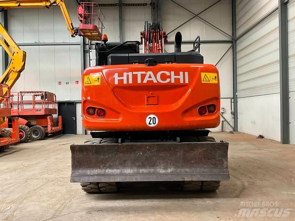Hitachi ZX 140 W-6 Kolová rýpadla