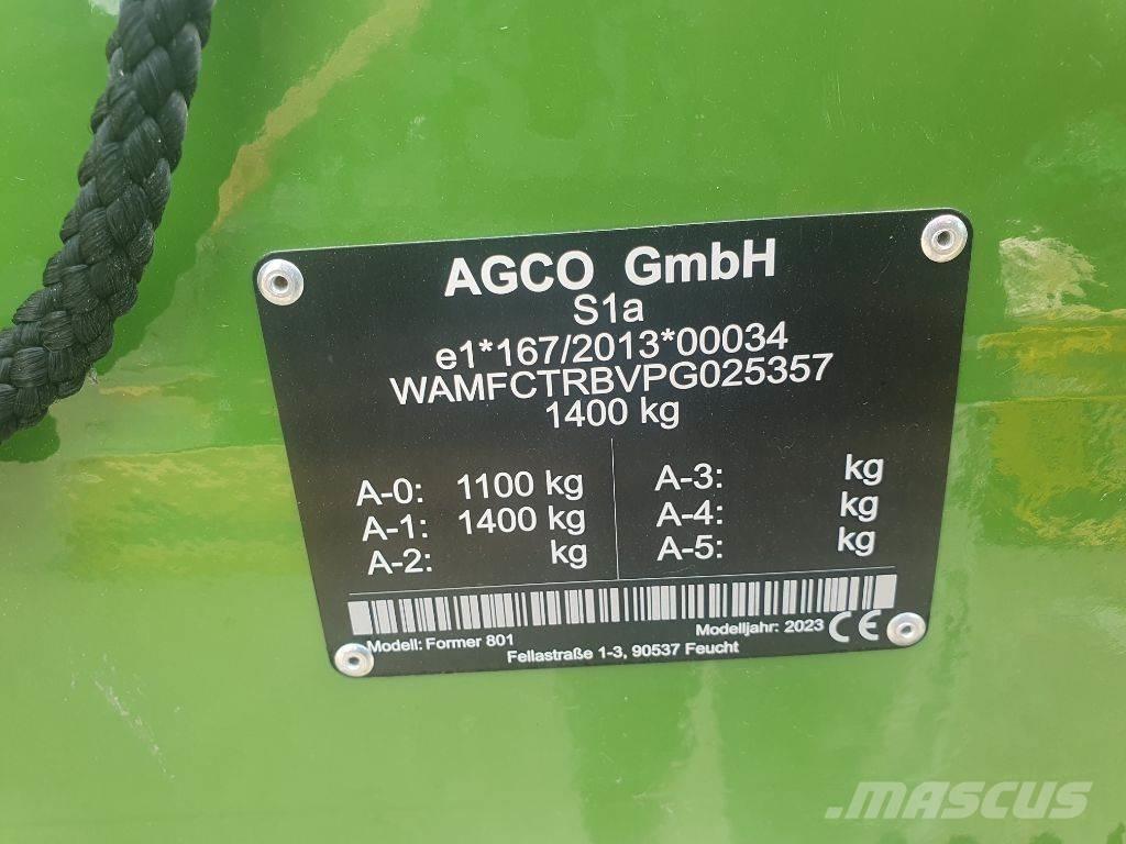 Fendt Former 801 Obraceče a shrabovače sena