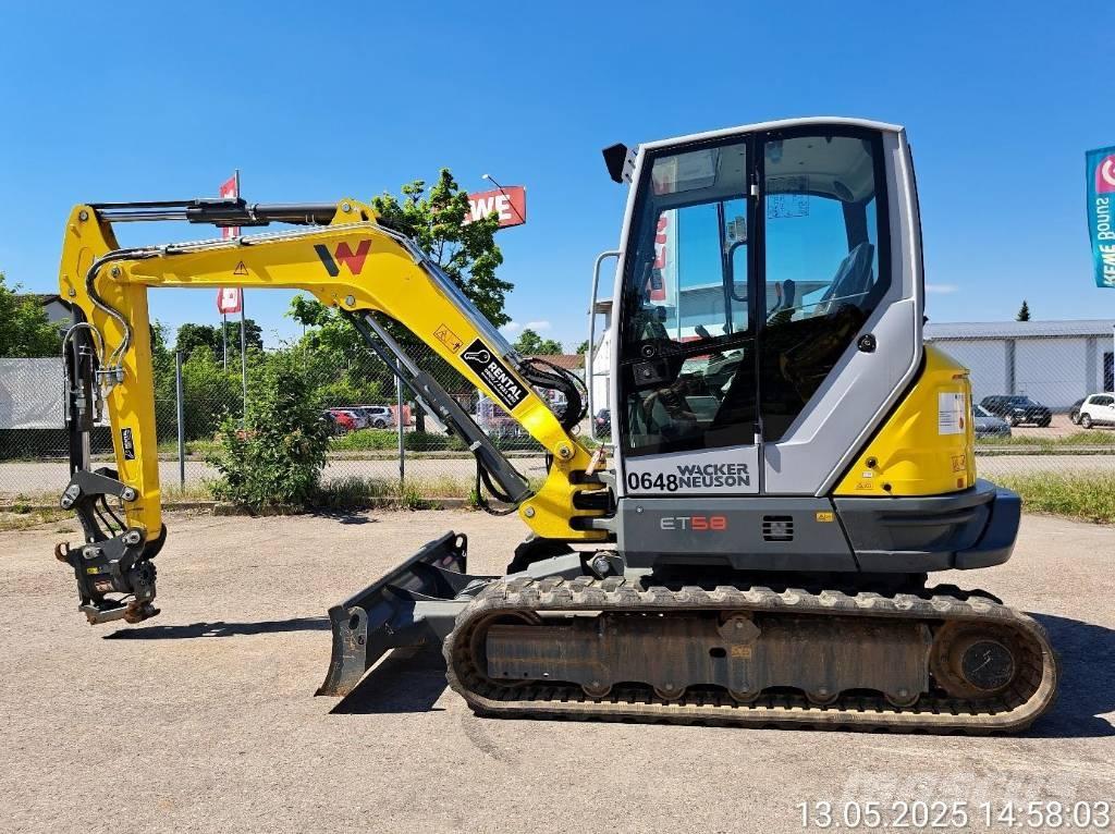 Wacker Neuson ET58 Pásová rýpadla