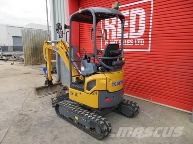 XCMG XE 18 E Mini rýpadla < 7t