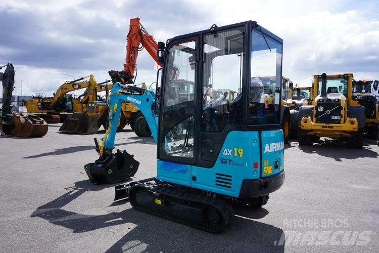 Airman AX19-7 Mini rýpadla < 7t