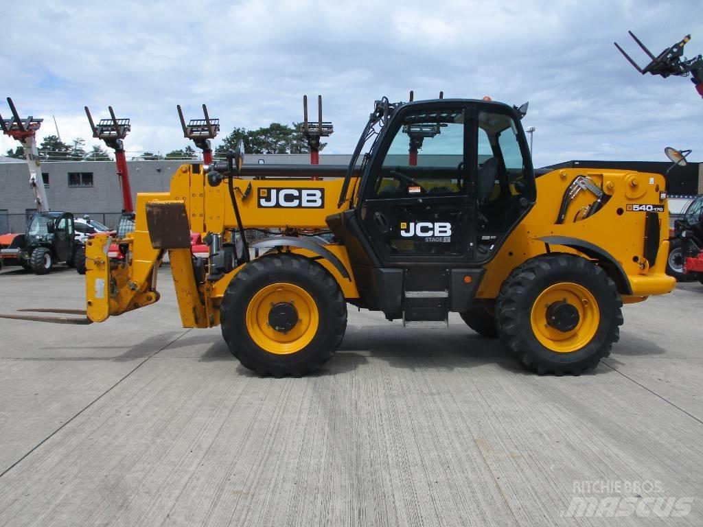 JCB 540-170 (196) Teleskopické manipulátory
