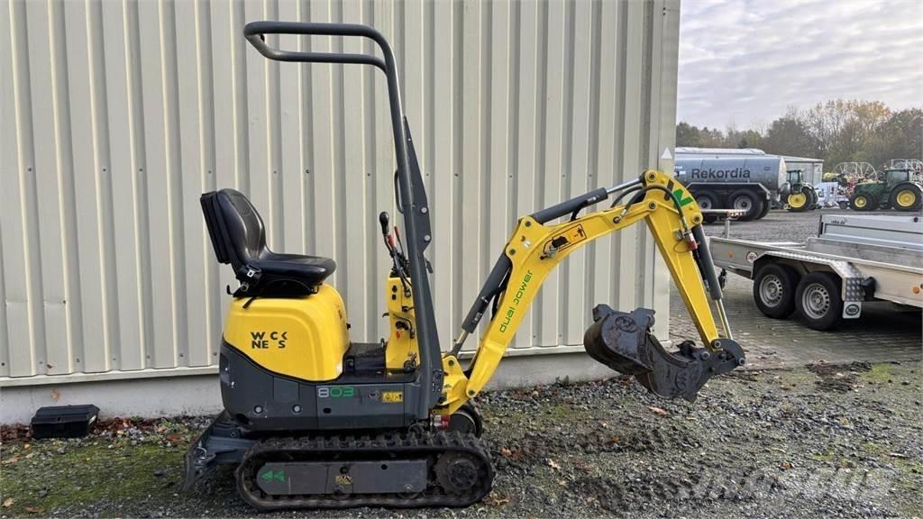 Wacker 803 Mini rýpadla < 7t