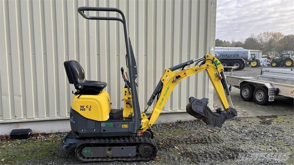 Wacker 803 Mini rýpadla < 7t