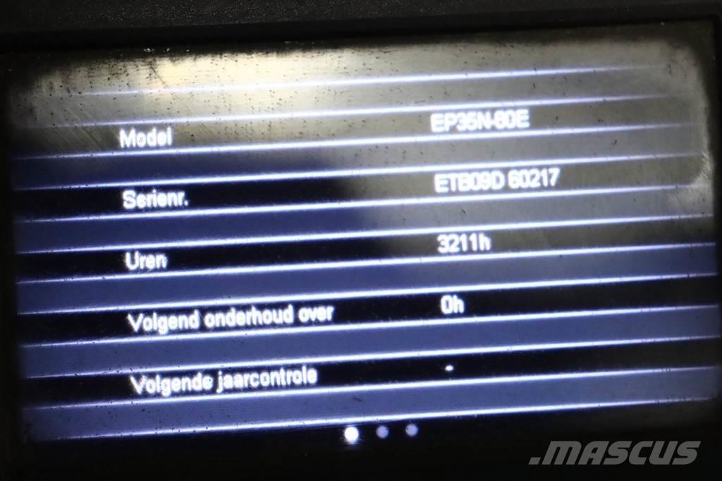 CAT EP35N Akumulátorové vozíky