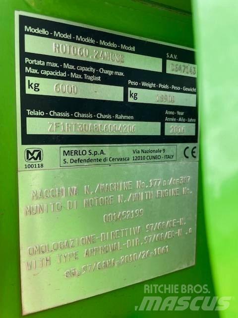 Merlo 60.24 MCSS Teleskopické manipulátory