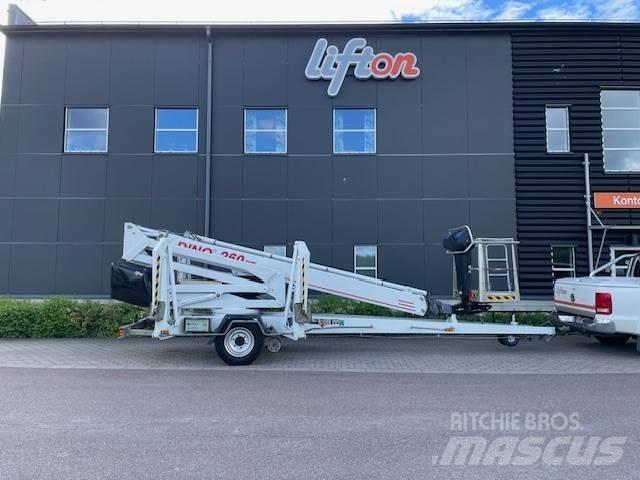 Dino 260 XTD Skylift Přívěsové plošiny