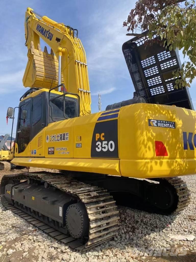 Komatsu 350-7 Pásová rýpadla