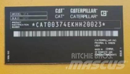 CAT 374 Pásová rýpadla
