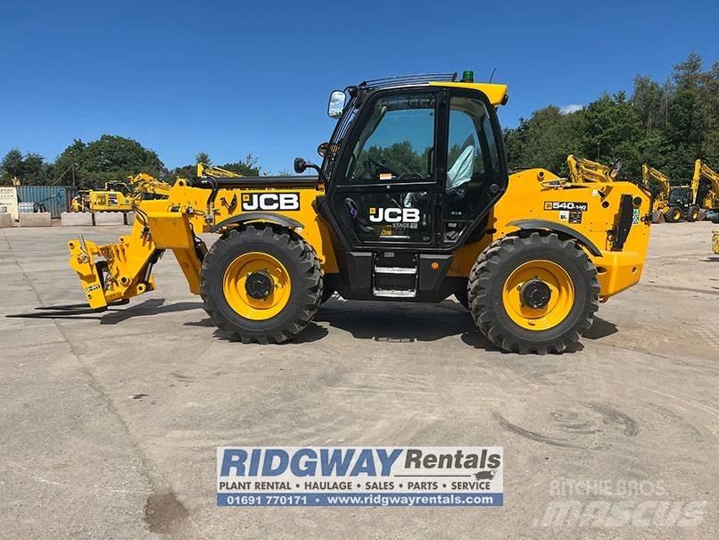 JCB 540-140 Teleskopické manipulátory