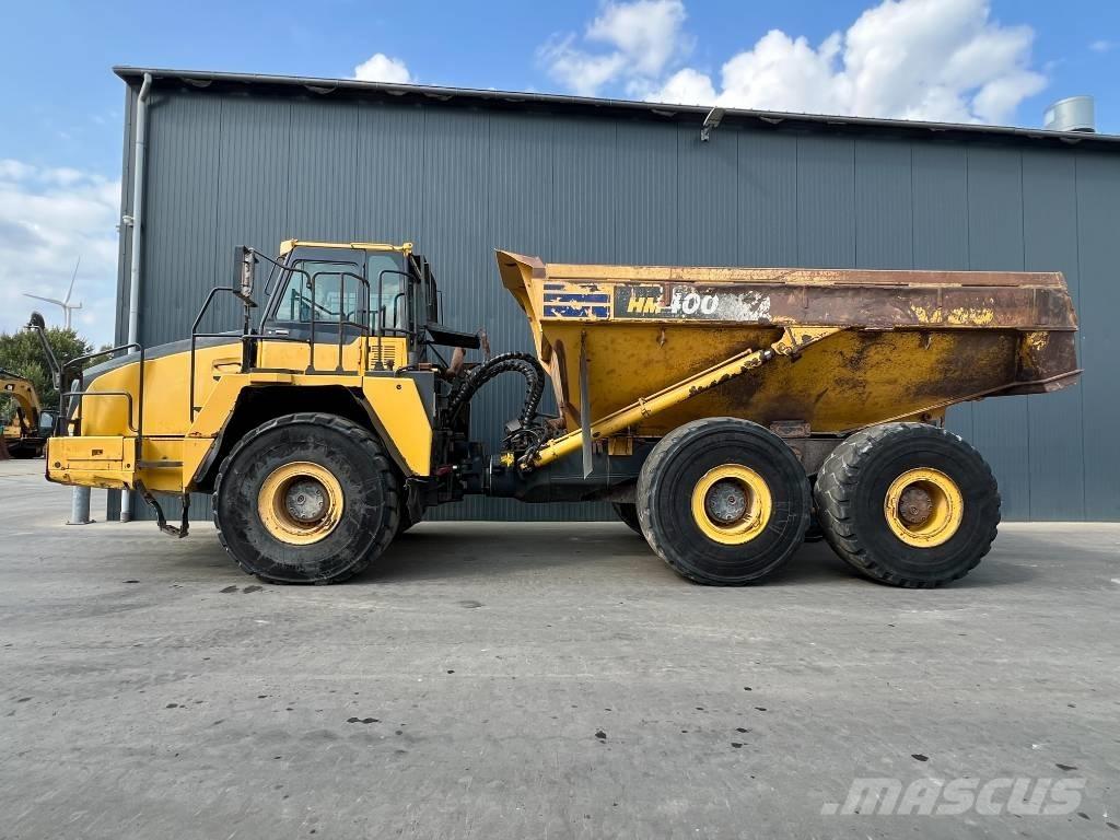 Komatsu HM400-3 Kloubové dempry