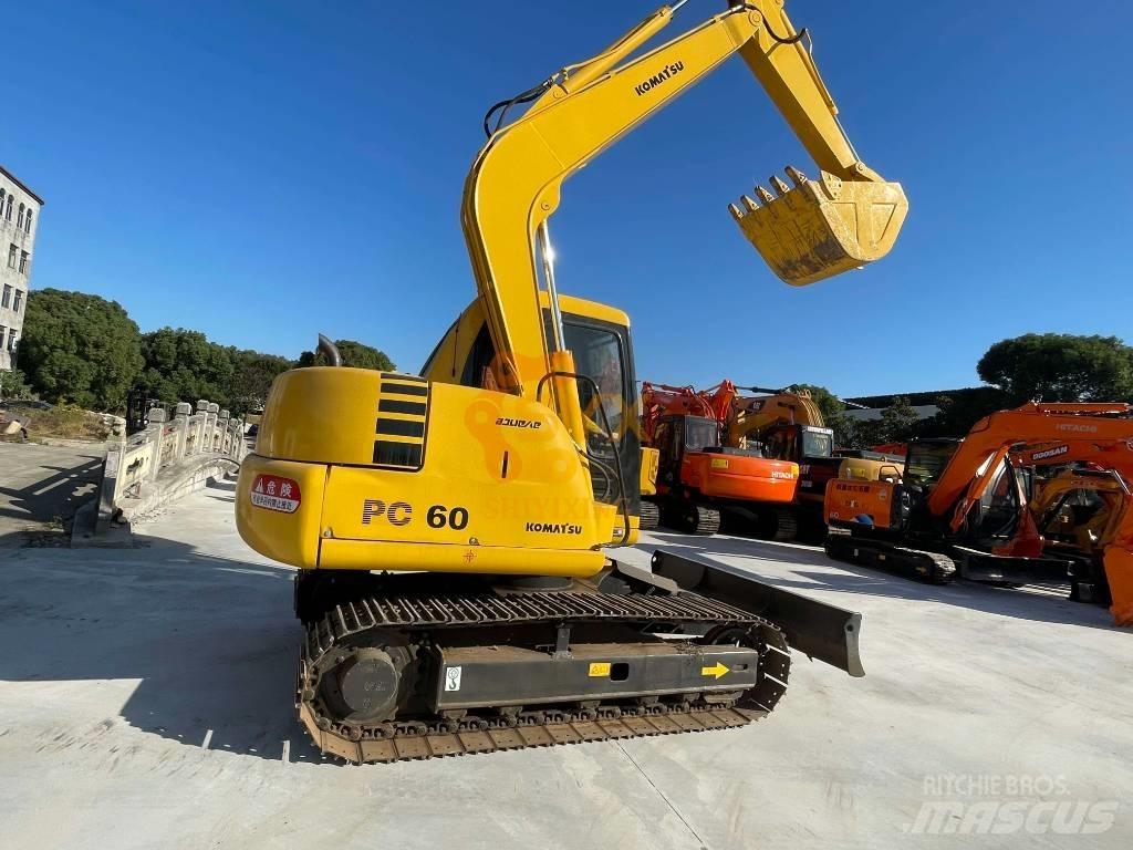 Komatsu PC 60 Pásová rýpadla