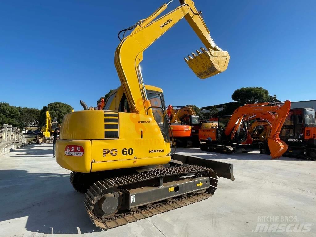 Komatsu PC 60 Pásová rýpadla