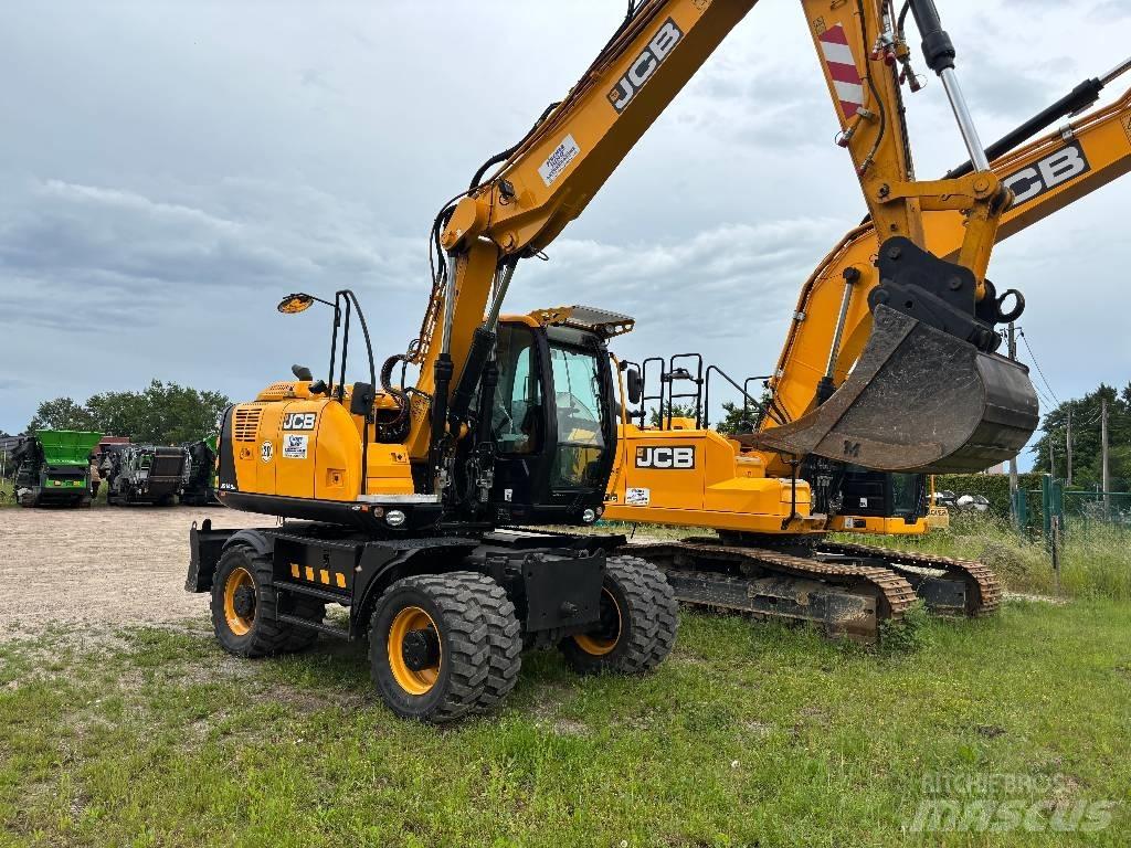 JCB JS 145 W Kolová rýpadla