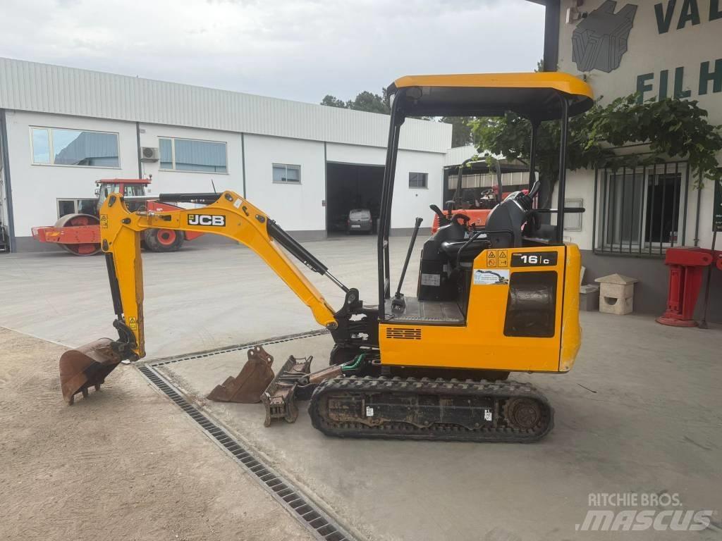 JCB 16 C-1, 821h Mini rýpadla < 7t