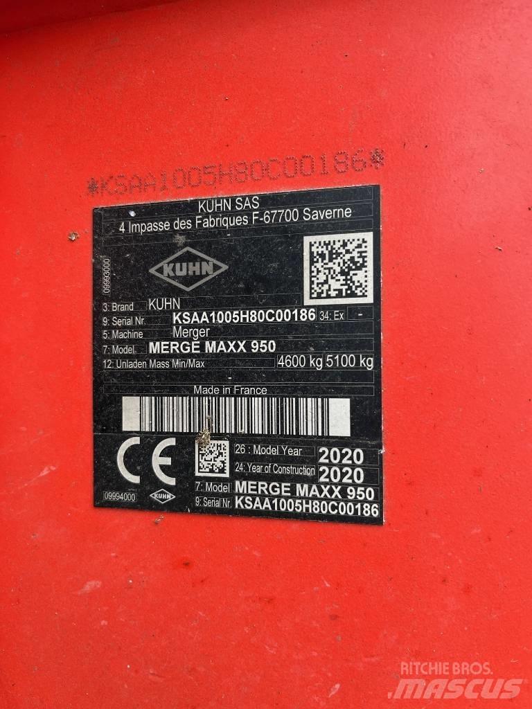 Kuhn Merge Maxx 950 Řádkovače