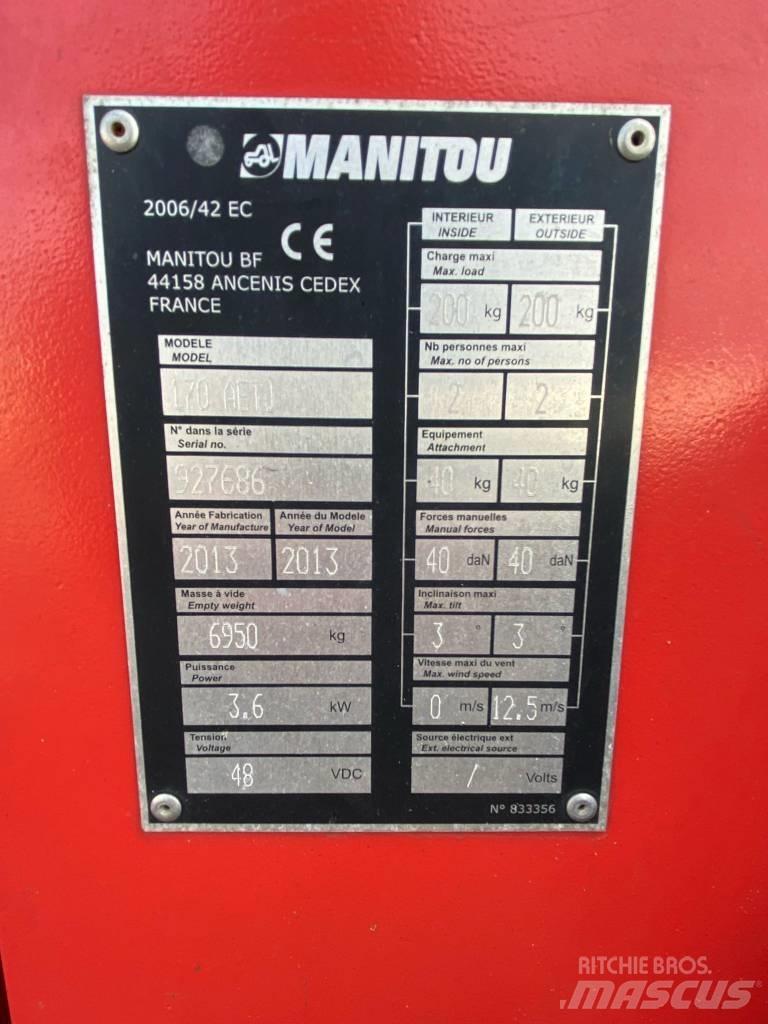 Manitou 170AETJ-L Kloubové plošiny