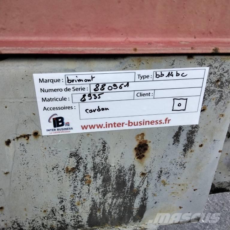 Brimont BB14BC Sklápěcí přívěs