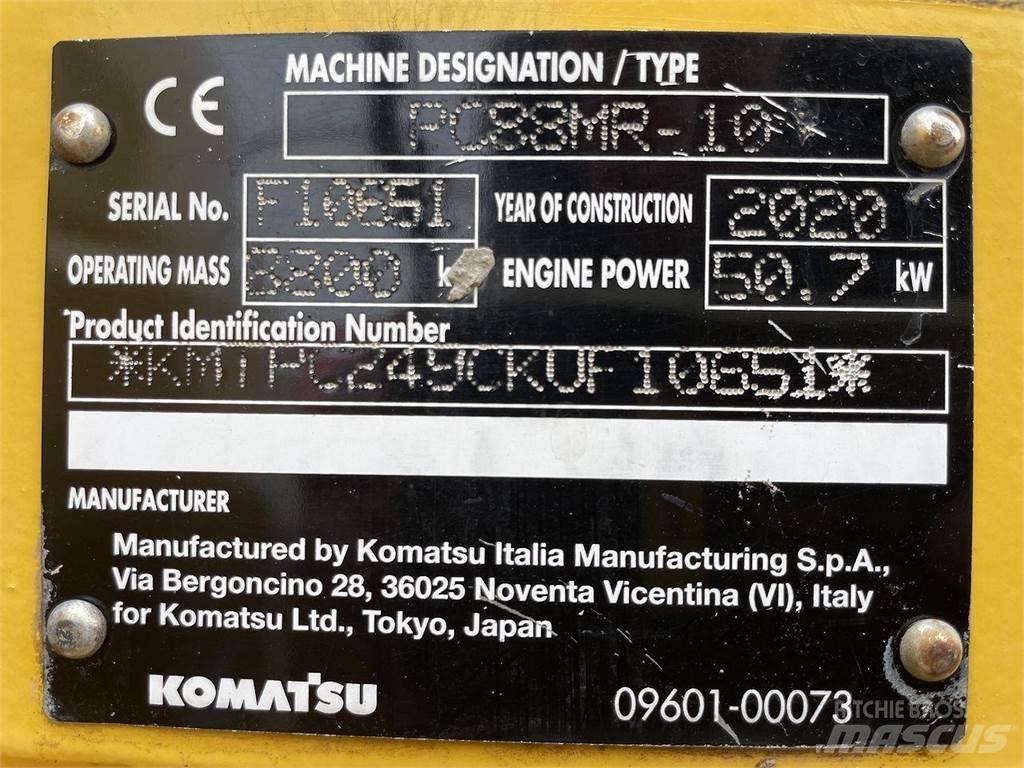 Komatsu PC88MR-10 Kolová rýpadla