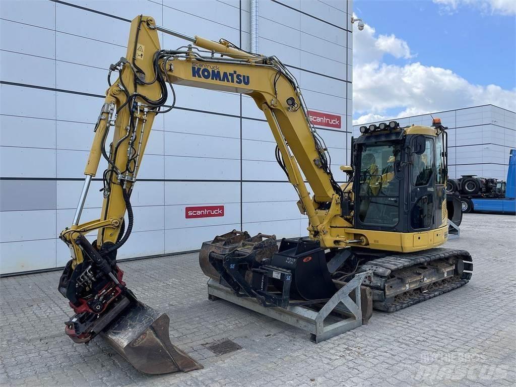 Komatsu PC88MR-10 Kolová rýpadla