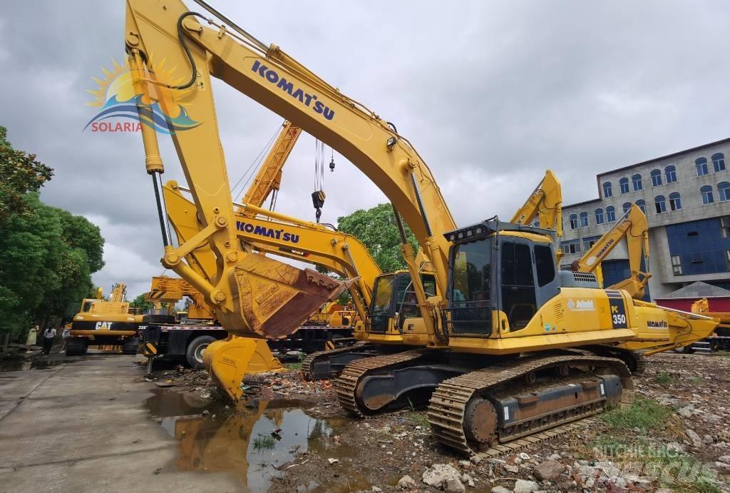Komatsu PC 350-7 Pásová rýpadla
