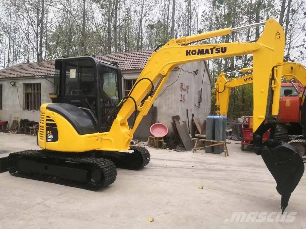 Komatsu pc55mr Pásová rýpadla