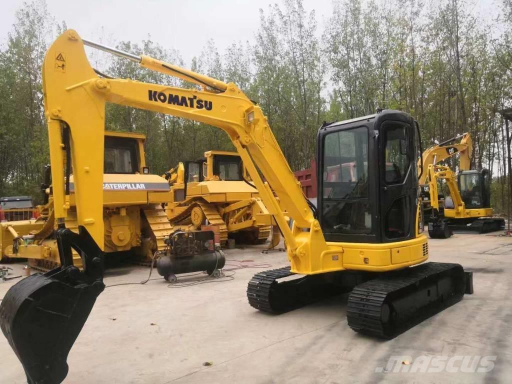 Komatsu pc55mr Pásová rýpadla