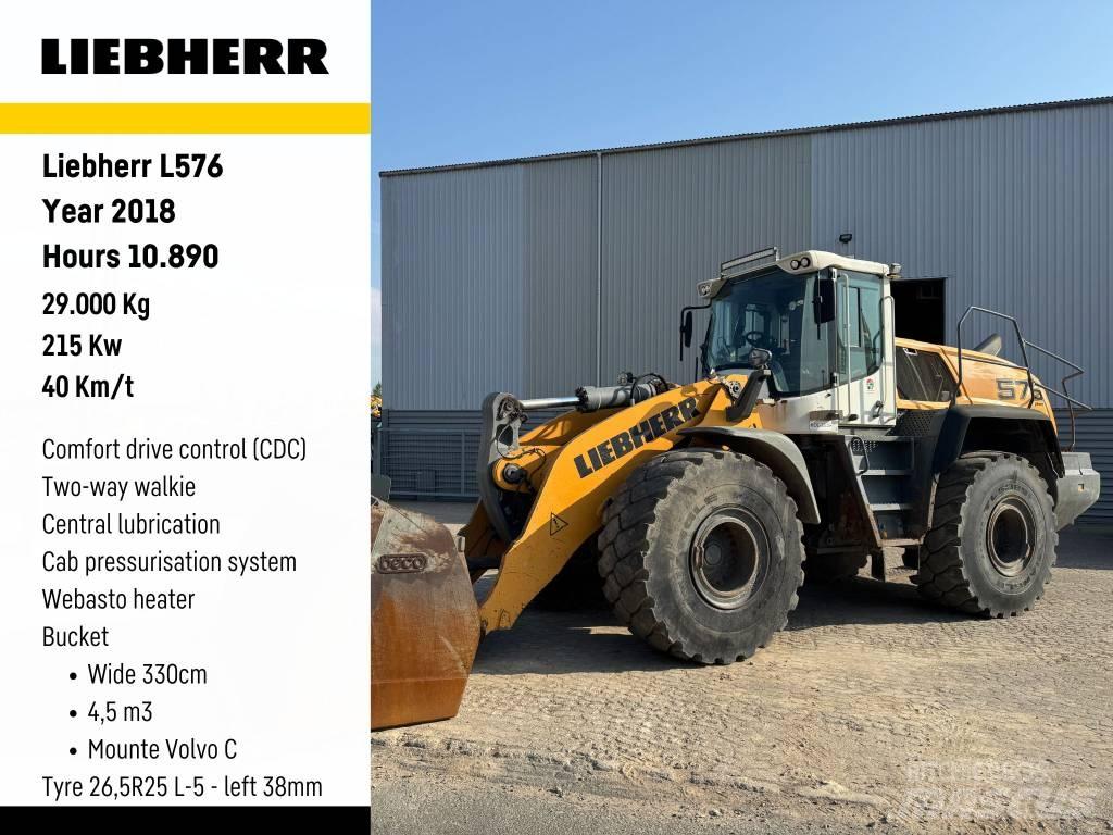 Liebherr L 576 Kolové nakladače