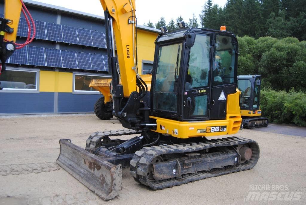 JCB 86 C-2 Midi rýpadla 7t - 12t