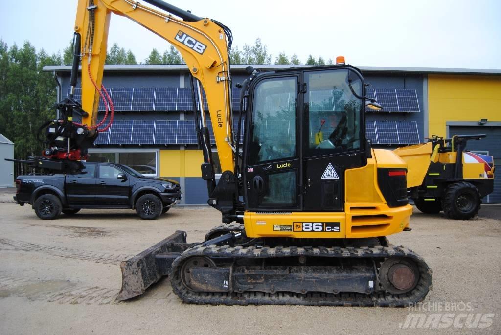 JCB 86 C-2 Midi rýpadla 7t - 12t
