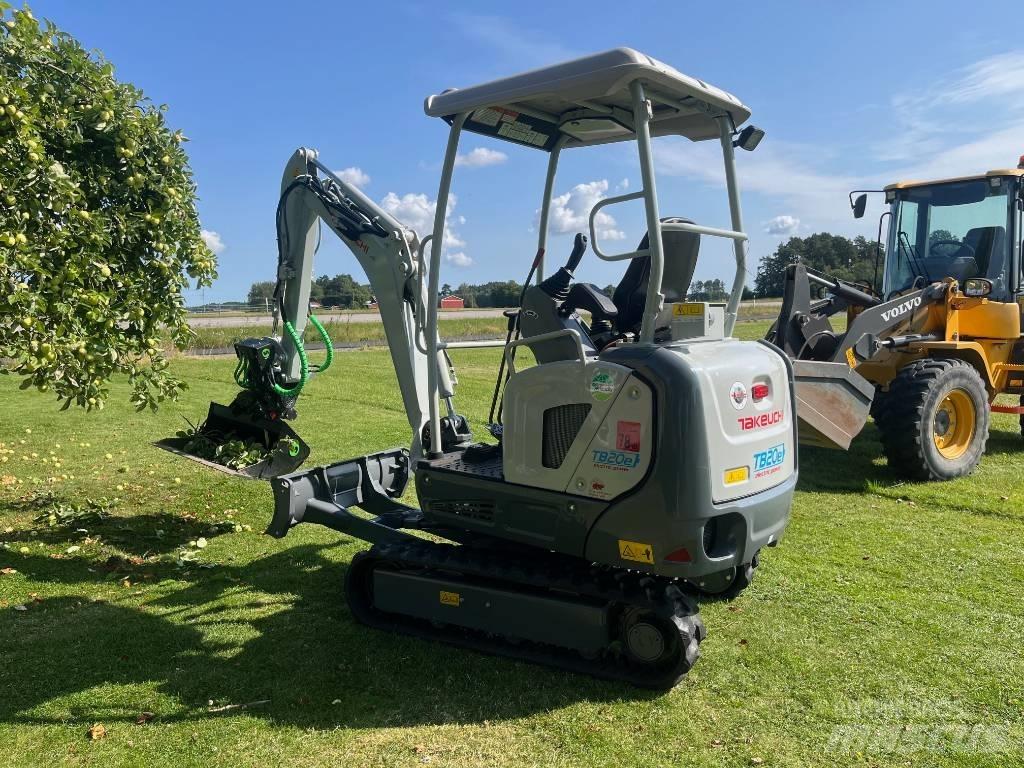 Takeuchi TB 20 E Mini rýpadla < 7t