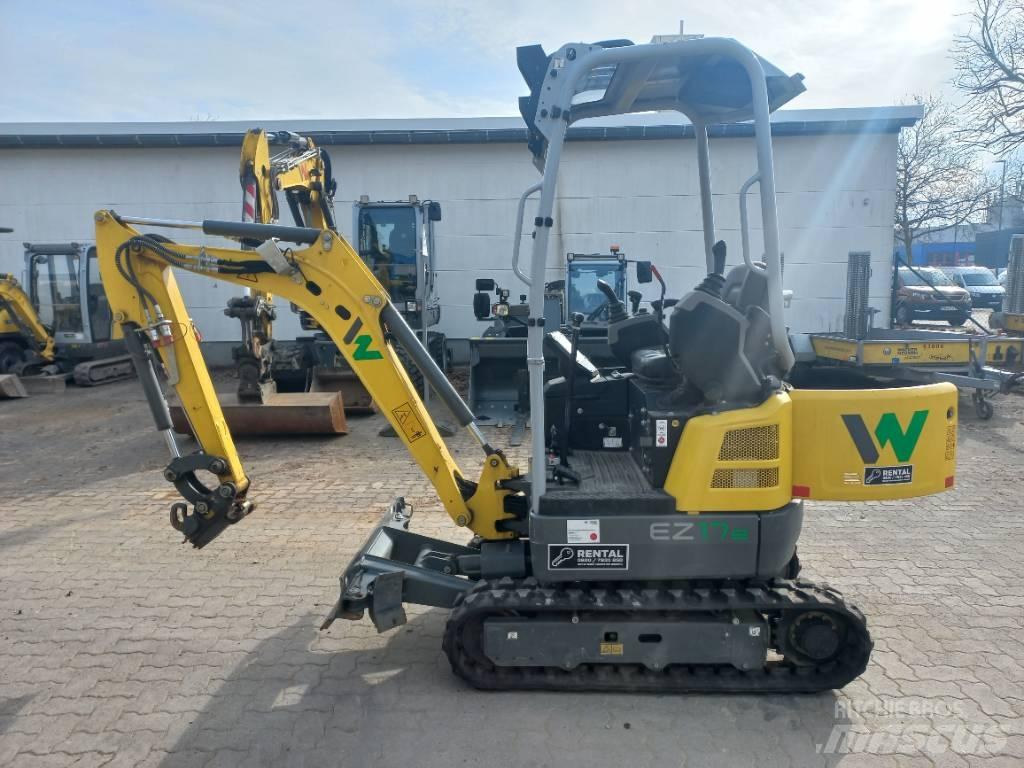 Wacker Neuson EZ17e Pásová rýpadla