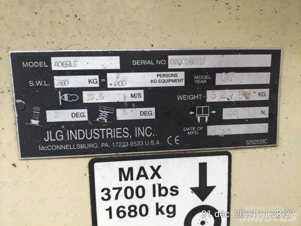 JLG 4069LE Nůžková zvedací plošina